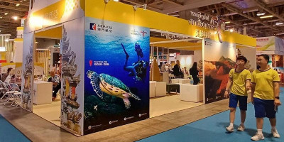Pavilion Wonderful Indonesia Hadir di Pameran Macau Internasional Travel Expo