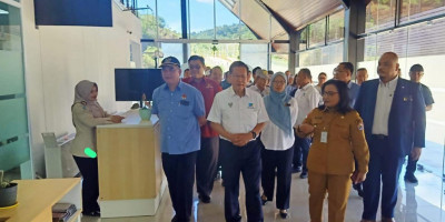 Menteri Transportasi Sarawak Siapkan 50 Juta Ringgit Bangun Pos Perlintasan di Serikin