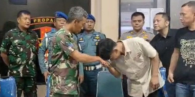 Sopir Ugal-ugalan Akhirnya Minta Maaf ke Kopka Khoirul dan TNI-AL