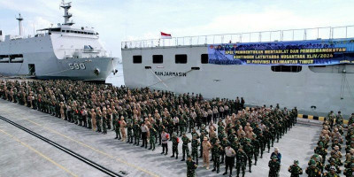 Kontingen Latihan Integritas Taruna Wreda Nusantara Dilepas ke Kalimantan Timur