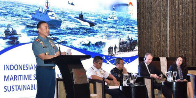 Pangkoarmada RI Narasumber Seminar Maritime Security for a Sustainable Ocean Economy