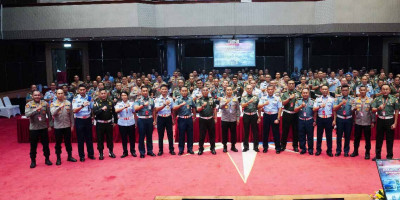 Danpuspom TNI Buka Rakornis Pom TNI - Propam Polri Tahun 2024