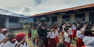 Ksatria Buaya Putih Bekali Rasa Nasionalisme Generasi Muda Papua