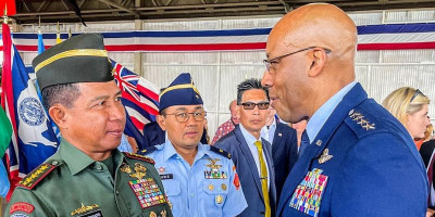 Panglima TNI Hadiri Sertijab Komandan US INDOPACOM di Hawaii, AS