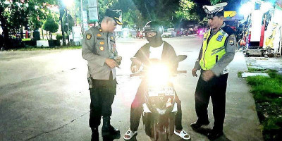 Kapolsek Tallo Gelar Penindakan Knalpot Brong untuk Tingkatkan Kamtibmas