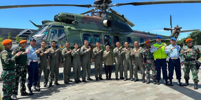  Danlanud Sultan Hasanuddin Terima Piagam Penghargaan dari Menteri Sosial RI 