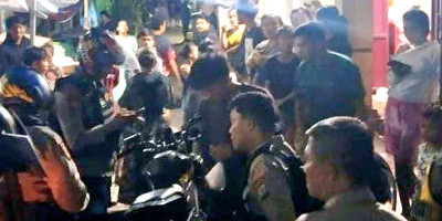 Polsek Tuminting Lakukan Penindakan Pesta Miras di Sidulang