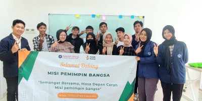 Mahasiswa Sekolah Vokasi IPB dan Rumah Visioner Membuka Jalan Menuju Misi Pemimpin Bangsa