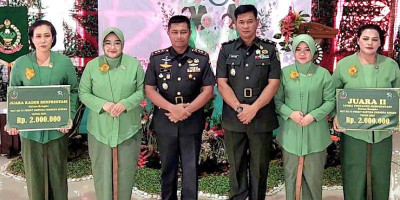Kodim 1710/Mimika Rayakan HUT ke-78 Persit Kartika Chandra Kirana 
