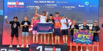 Prajurit Kopaska Raih Juara 2 pada Kejuaraan Triathlon Iron Man di Kota Danang, Vietnam