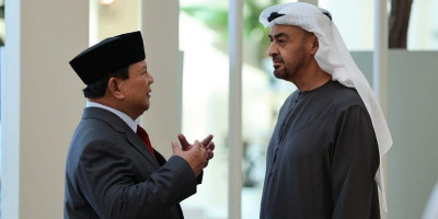 Kunjungi UEA, Kerja Sama Pertahanan dan Isu Internasional Dibahas Menhan Prabowo dengan Presiden MBZ 