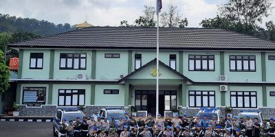 Pom TNI-Propam Polri Wilayah Manokwari Gelar Coffee Morning di Mapomdam XVIII/Kasuari