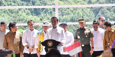 Panglima TNI Dampingi  Presiden RI di Hari Ketiga Kunjungan Kerja ke Sulawesi Tenggara