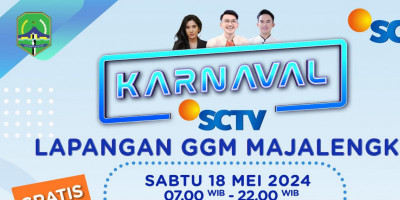 Karnaval SCTV Gelar Panggung Hiburan Langsung di Majalengka