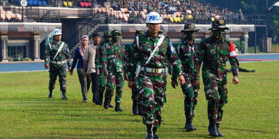 Irjen TNI Buka Simulasi Penerapan Hukum dalam Operasi Militer Selain Perang