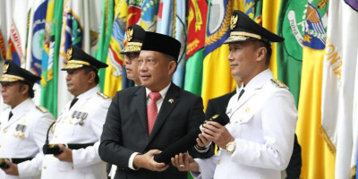Prof Zudan Sekretaris BNPP Kembali Dilantik Mendagri Tito, Kini Pj Gubernur Sulsel