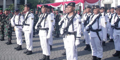 Peringatan Harkitnas di Berbagai Instansi Diikuti Lanal Semarang