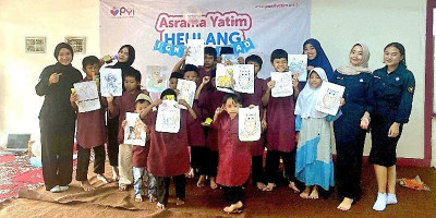 Menumbuhkan Jiwa Kepemimpinan Anak Panti Asuhan Melalui Kolaborasi Kreatif oleh Mahasiswa SV IPB