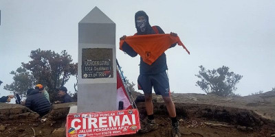 Gunung Ceremai Salah Satu Destinasi Favorit Pendaki Selama Liburan