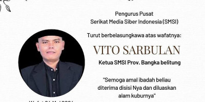 In Memoriam: Vito Sarbulan, Penjaga SMSI Bangka Belitung