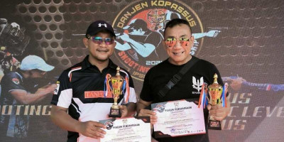Petembak Club Menembak Vicadha Divisi 2 Kostrad Juara di Danjen Kopassus