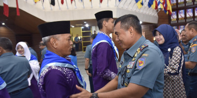 Dankormar Hadiri Pemberangkatan Jemaah Haji Tahun 2024