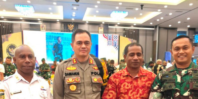 Amankan Pilkada 2024, Dandim 1708/BN Hadiri Rakor Penyelenggaraan Pilkada Serentak di Papua