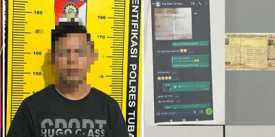 Ngaku TNI, Polres Tuban Berhasil Tangkap Pelaku Penggelapan Motor