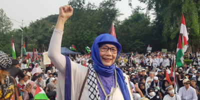 All Eyes On Rafah Palestina, Kedubes AS Di Jakarta Kembali Diserbu Ribuan Demonstran