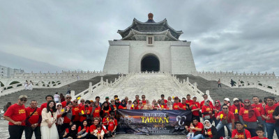 Amazing! Tren Berangkatkan 86 Mitra Liburan Gratis ke Taiwan