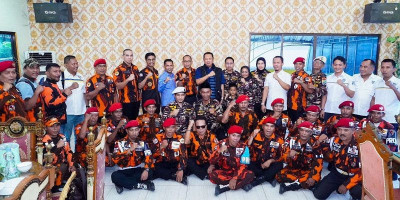 Bamsoet Bertemu Pengurus dan Kader FKPPI, Pemuda Pancasila, IMI Riau