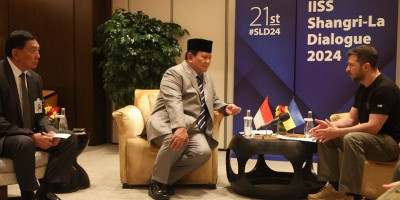 Menhan Prabowo Bertemu Zelenskyy: Perkuat Komitmen  Hubungan Pertahanan dengan Ukraina