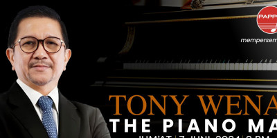 Tony Wenas, Pianis Terkemuka Indonesia, Tunda ke Amerika Demi Konser Tunggal Spektakuler