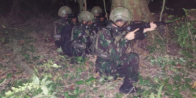 Satkopaska Koarmada I Adakan Latihan di Pulau Edam
