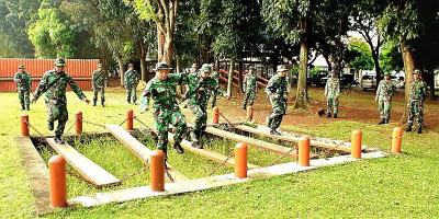 Satmar Koarmada RI Gelar Latihan Kemampuan Dasar Prajurit