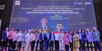 Sosialisasi Empat Pilar MPR RI, Merawat Kebinnekaan Demi Menjaga Keutuhan NKRI