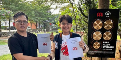 Eric Sudrajat Kembali Menjadi Brand Ambassador Brand Besar Cymbal Meinl Germany