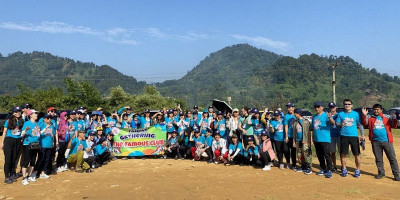 The Famous Club Trekking di Dusun Wangun Sentul