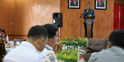 Dishub Sumut Sosialisasikan Manajemen Keselamatan dan Standar Pelayanan Angkutan Barang