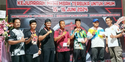 Kejuaraan Menembak di Q Square Lifestyle Park Bogor 