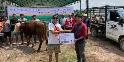 Artha Graha Peduli dan Makmur Elok Graha Berbagi Kurban kepada Warga Rempang dan Galang