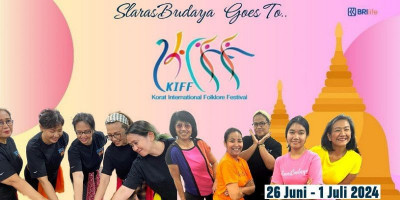 SlarasBudaya Akan Tampil di Korat International Folklore Festival 