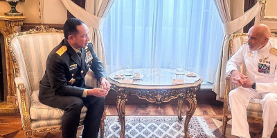 Panglima TNI Kunjungi Kepala Staf Pertahanan Italia