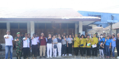 Kolaborasi Kodim 1708/BN, Yayasan Buddha Tzu Chi, Pemda, BUMN dan BUMD Tangani Stunting