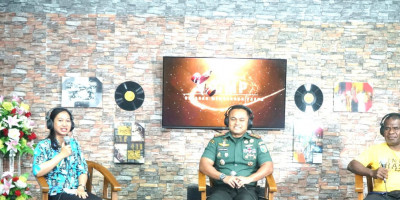 Dialog Interaktif Gerakan Membangun Papua, Kolaborasi Kodim 1708/BN dan Trash Hero Biak Atasi Sampah Plastik