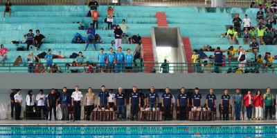 Diikuti 260 Peselam, Kejurnas Fin Swimming Dibuka Irjen Pol Makhruzi Rahman di Jakabaring Palembang