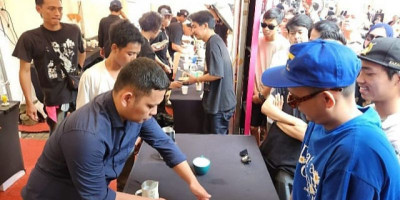 Penutupan Bulan Bung Karno 2024, Stan Festival Kopi Nusantara Diserbu Anak-anak Muda