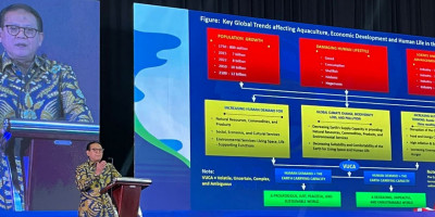 Prof. Rokhmin Dahuri Sampaikan Gagasan di Asian-Pacific Aquaculture 2024 