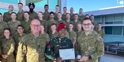 Prajurit Kopassus Jadi Siswa Terbaik di Australia