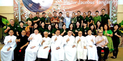 HUT Imamat Romo Jacobus Tarigan dan Romo Suto Panitro